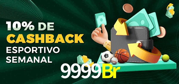 10% de bônus de cashback na 9999Br