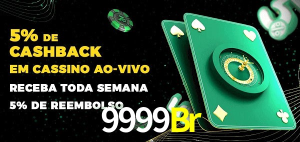 Promoções do cassino ao Vivo 9999Br